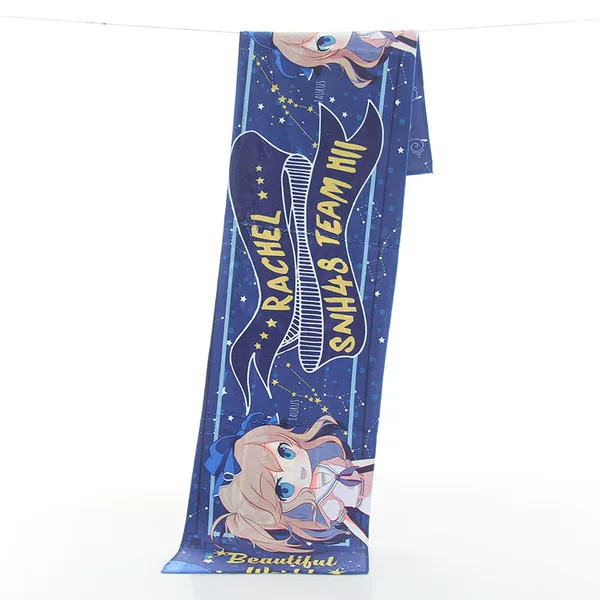 Double-sided velvet two-sided high-definition full-version printed microfiber towel should be added to the towel sweat-absorbent quick-drying fabric