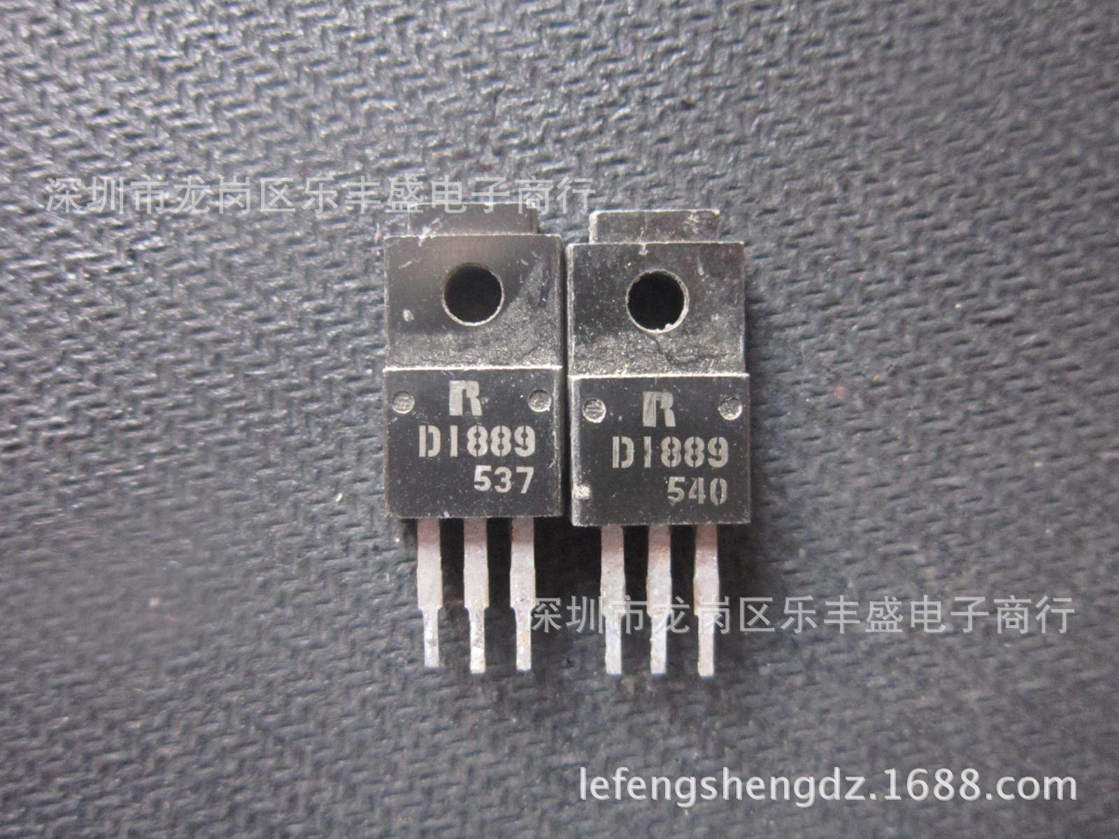 D1889 2SD1889 拆机 TO-220F NPN 10A 80V