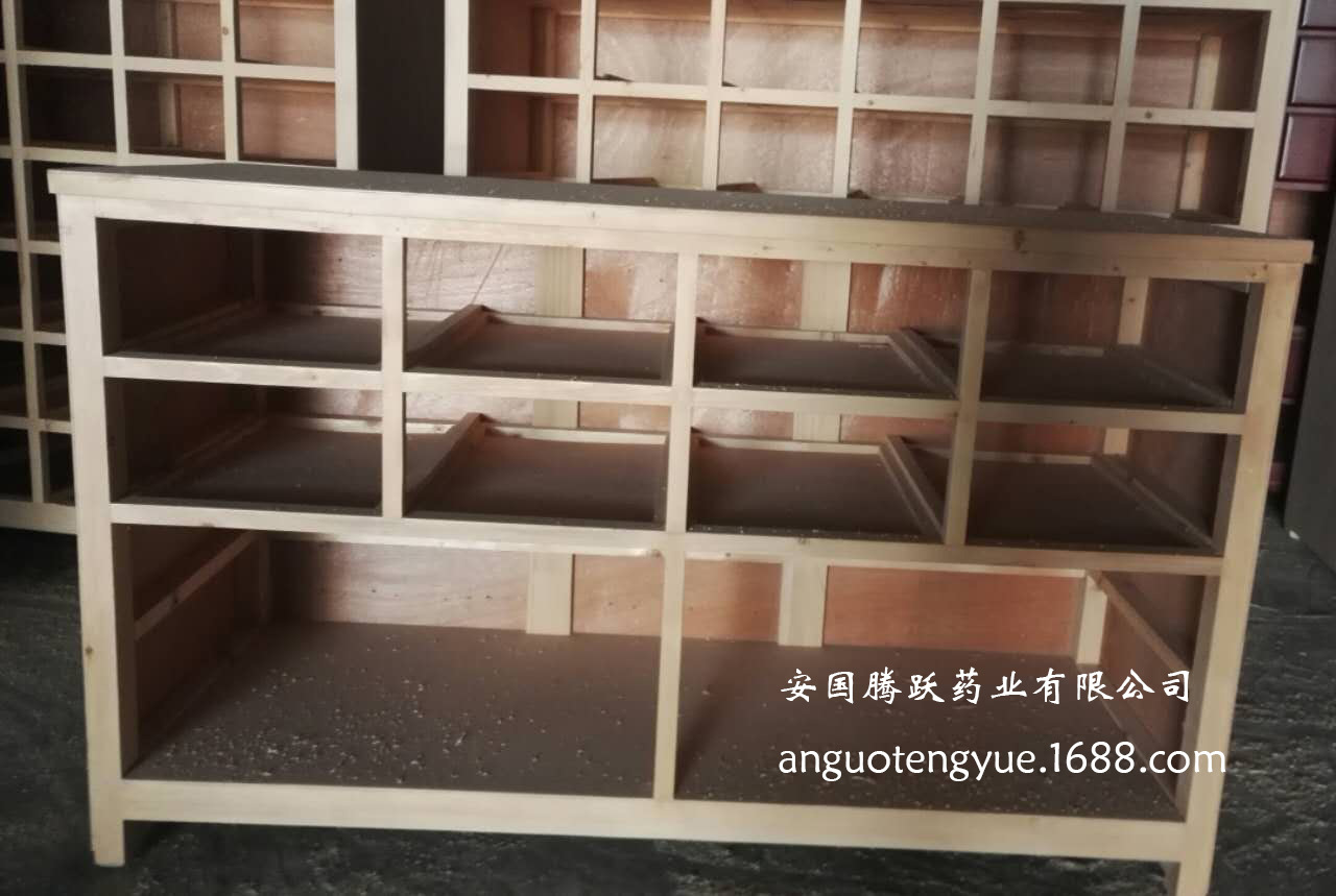 Antique-Style Solid Camphor Pine TCM Medicine Cabinet 1700x600x2150mm Custom Made preparation