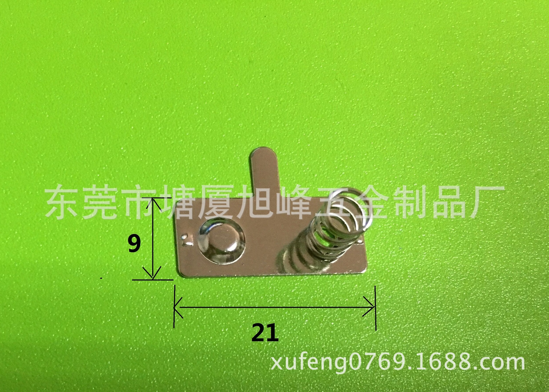厂家现货 7号电池片 21*9*0.3 电池弹片21*8*0.3 AAA电池接触片