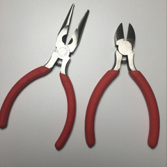 Wholesale wire mesh flower material diy handmade tools 5-inch sharp nose dual-purpose diagonal pliers wire mini pliers