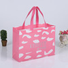 Manufacturers supply simple spots pattern clothing Shopping handbags environmentally friendly non -woven bag can Inca logo