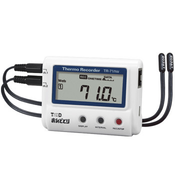 日本TANDD TR-71nw双通道温度记录仪TR-71N WLAN接口温度计