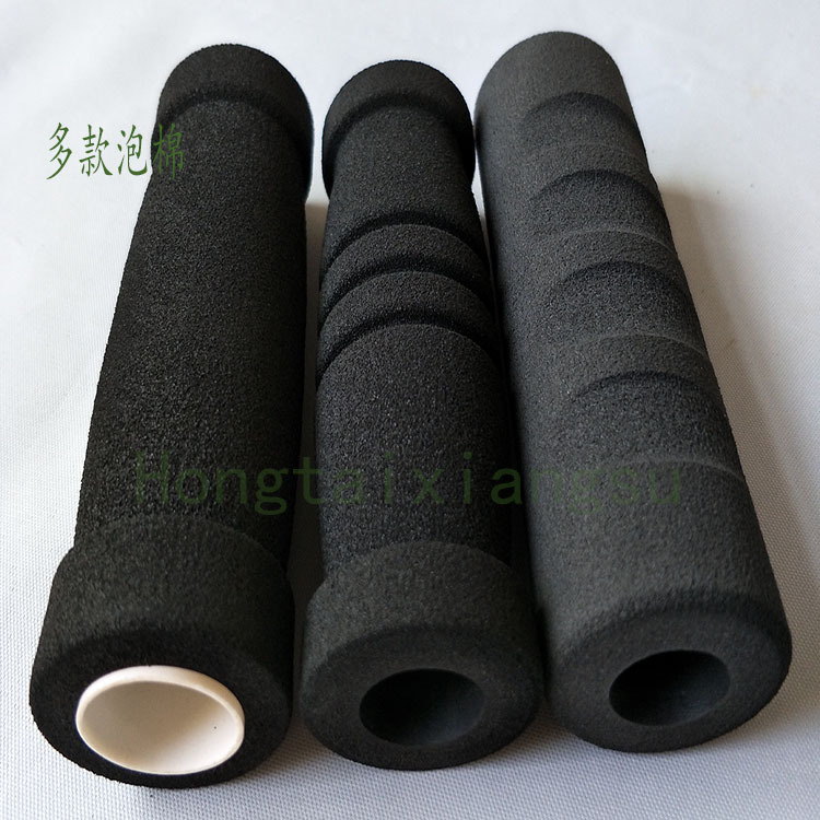 各种nbr橡塑发泡管 高回弹泡棉手把套 自行车防滑海绵手柄握把套