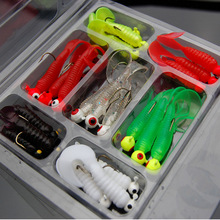 Soft Paddle Tail Fishing Lure 14 Color Soft Plastic Baits Fresh Water Saltwater Sea Bass Swimbait Tackle Gear