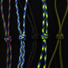 编织绳刀坠伞绳 绳结刀具 户外伞绳求生刀坠绳 伞绳坠 EDC尾绳结