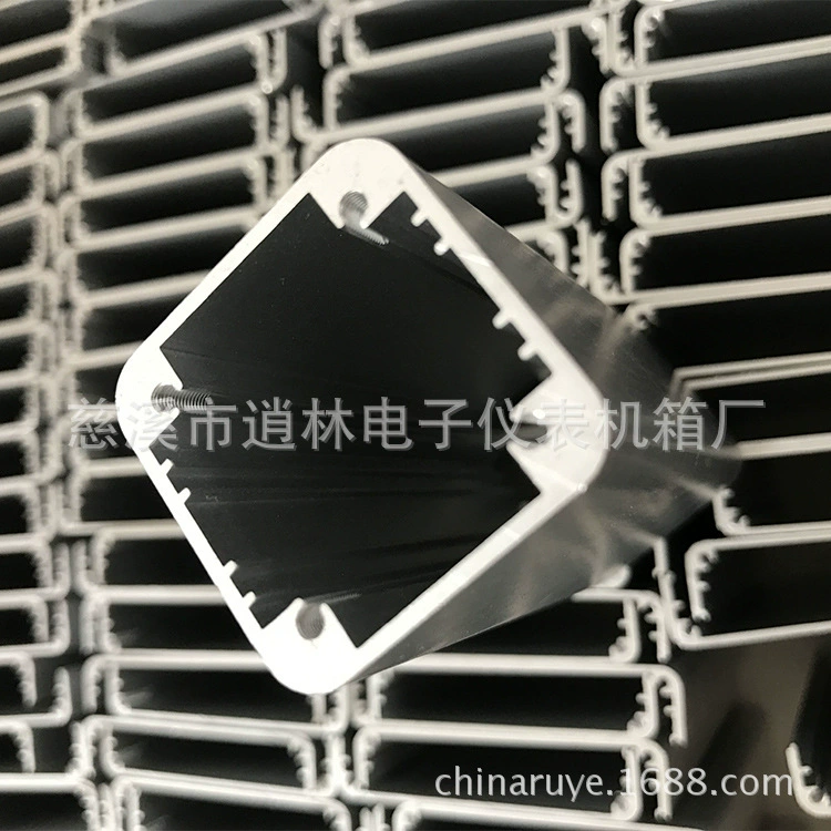 Корпус электронного прибора, металлическая распределительная коробка, встроенный корпус из алюминиевого профиля No107, алюминиевый корпус 32*32*80