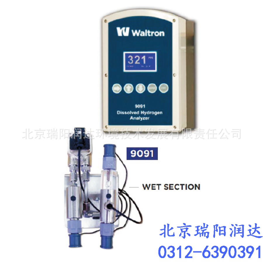 美国沃创9091/9091C溶氧氢表waltron测量水中溶解氢