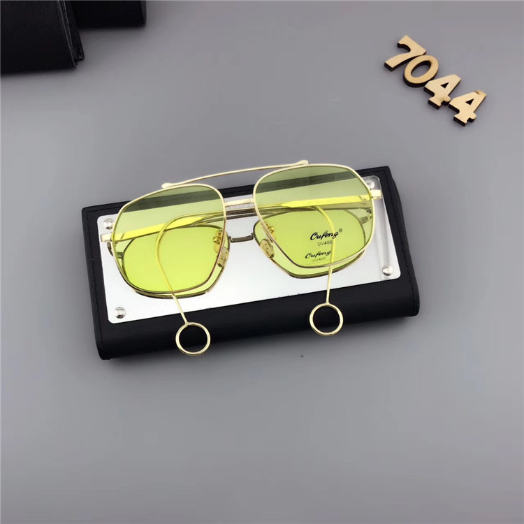 Ig Style Simple Style Solid Color Resin Special-shaped Mirror Full Frame Optical Glasses display picture 5