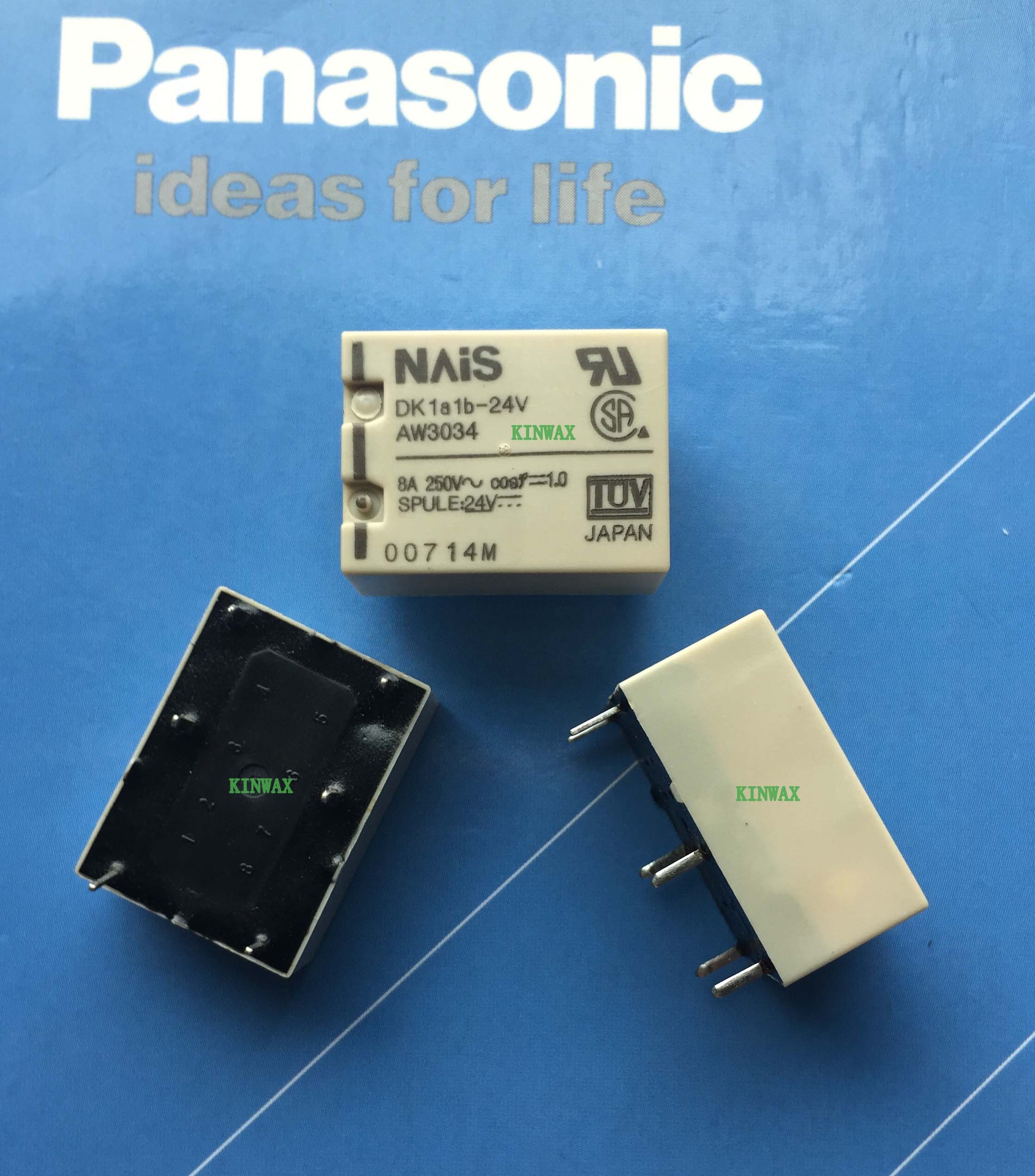 松下一级代理DK1A1B-DC24V-F继电器