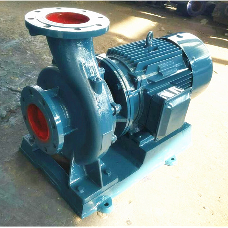 型 立式单级管道泵  热水循环管道泵 7.5kw小型管道泵