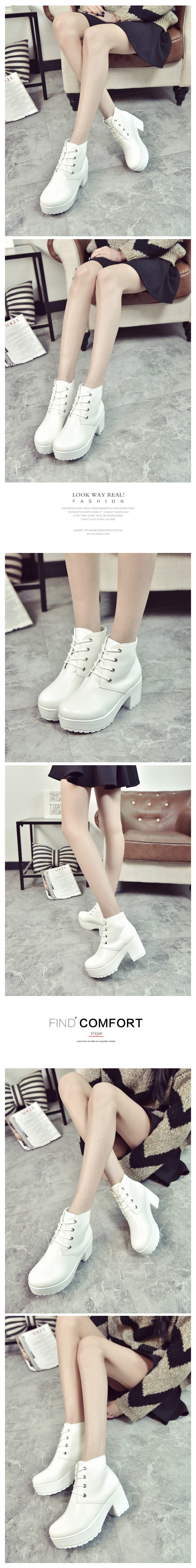 Bottes femme en PU artificiel - Ref 3355269 Image 10