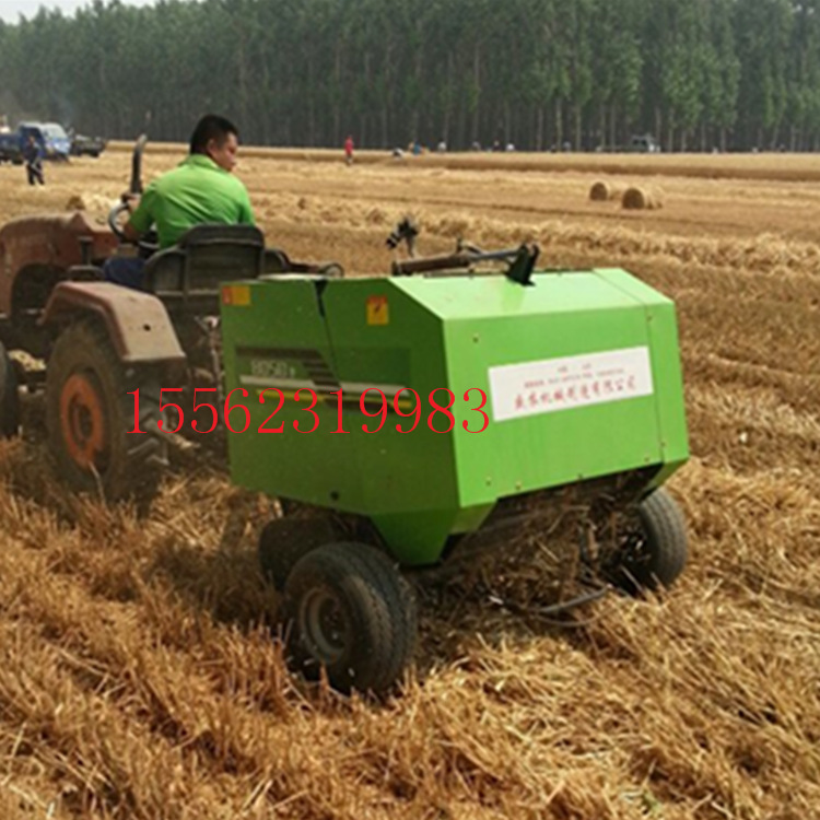 新款打捆机现货萍乡牵引式方草捆捡拾压捆机