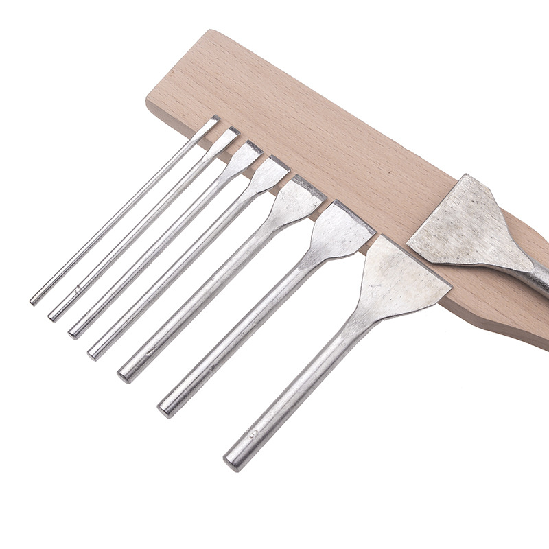 Una palabra corte Corte plano corte cinturón punzonado DIY coser a mano cuero de vaca cuero arte cuero talla de cuero herramienta de cuero