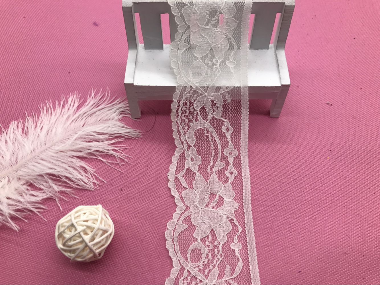 义乌氨纶弹力花边厂家直销长期现货供应9006# 宽度5.5CM