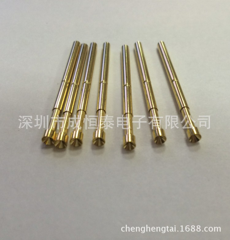 2.4弹簧测试针 P125-A PA125-A 凹头镀金 PCB板探针 质量保证