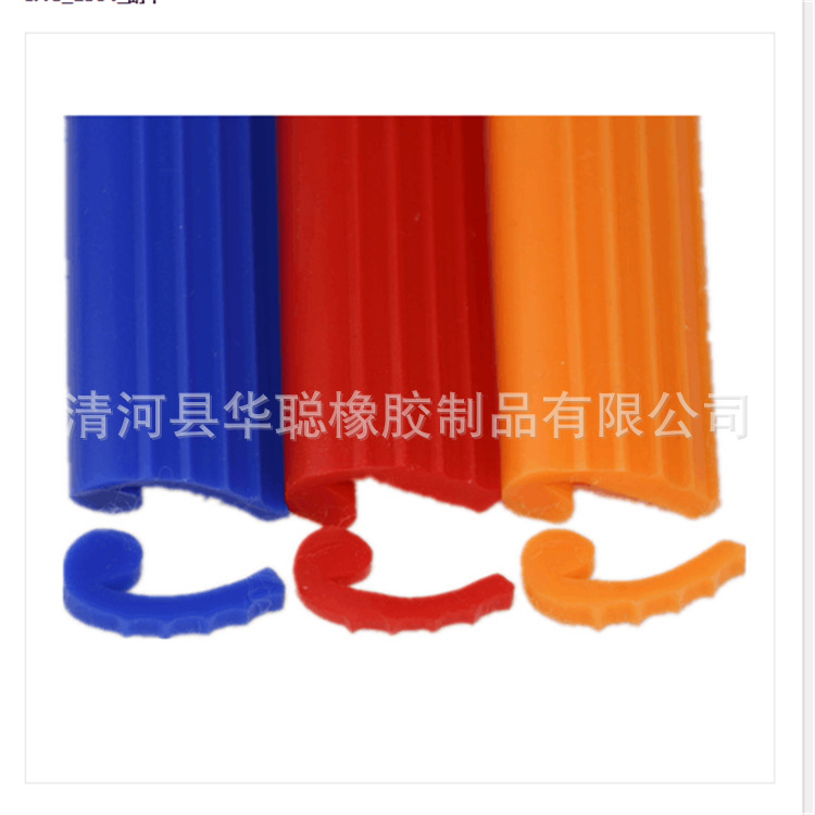 厂家直供密实硅胶密封条海绵密封条阻燃硅胶条耐高温门窗胶条