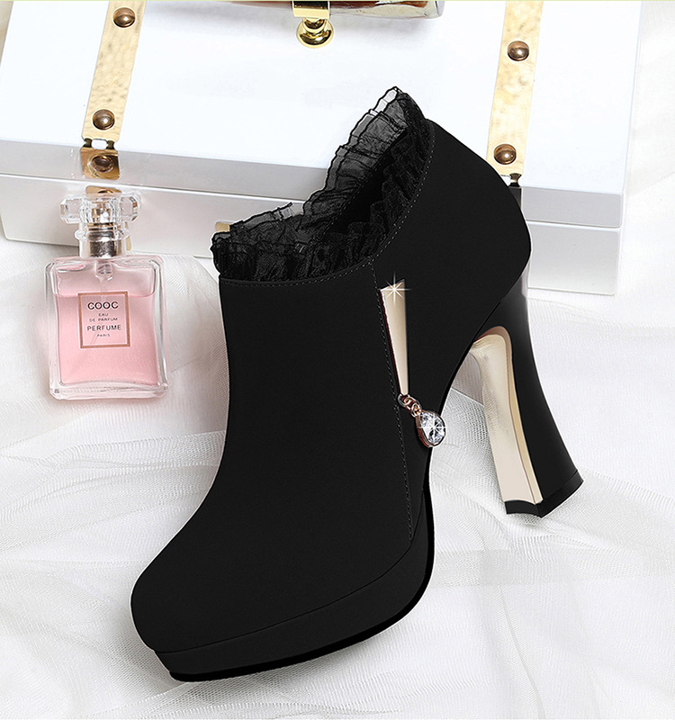 Bottes femme en Daim - Ref 3355324 Image 9