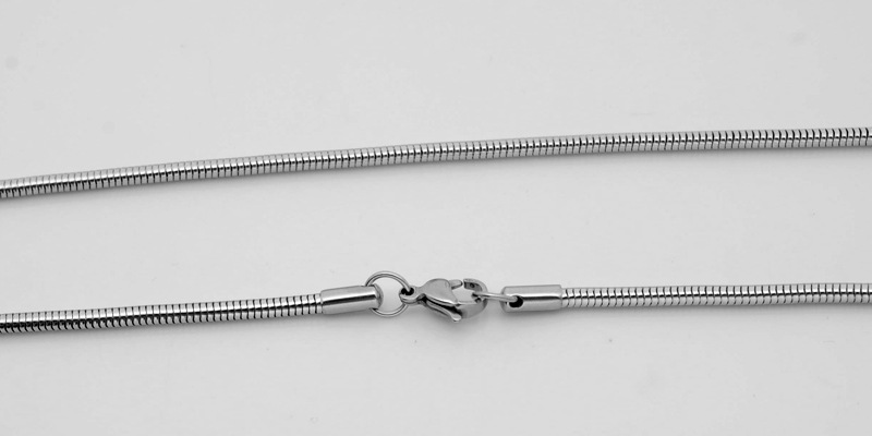 Fashion Geometric Titanium Steel Necklace display picture 2