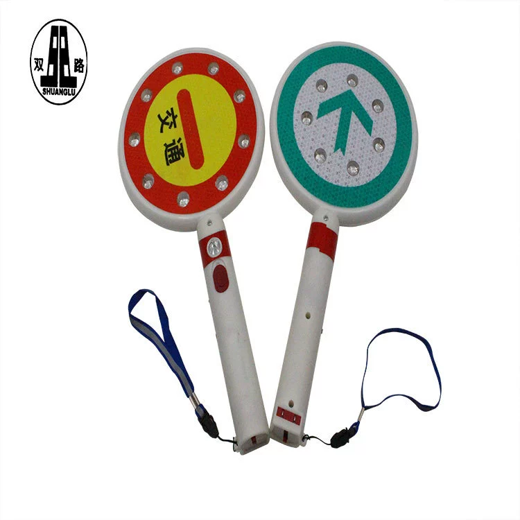 Двусторонний ручной небольшой двухсторонний перезаряжаемый СВЕТОДИОДНЫЙ дорожный знак, стояночный свет, знак предупреждающий знак