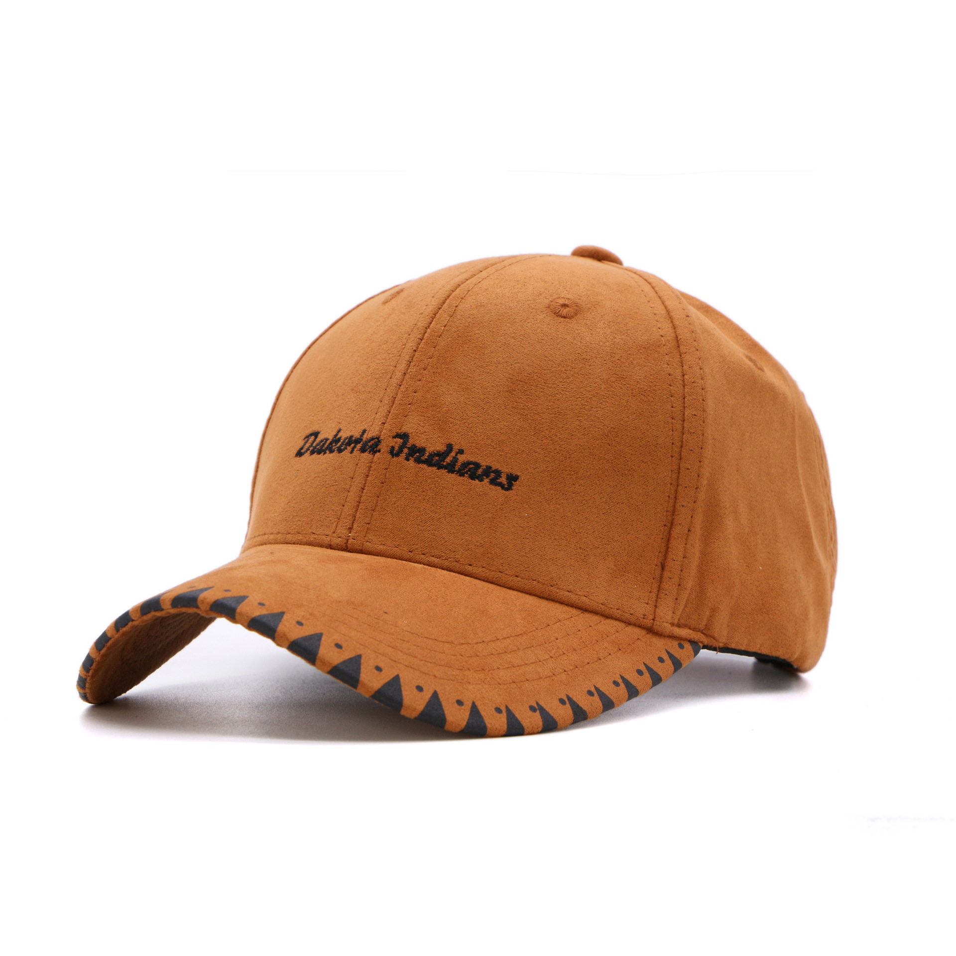 khaki suede cap