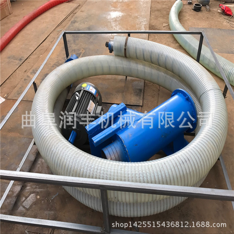 旋转式弹簧吸粮机 六盘水软管弹簧吸粮机