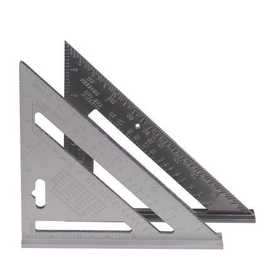 铝合金 吕铸三角尺7寸加大款木工装修三角尺 角度尺 公英制