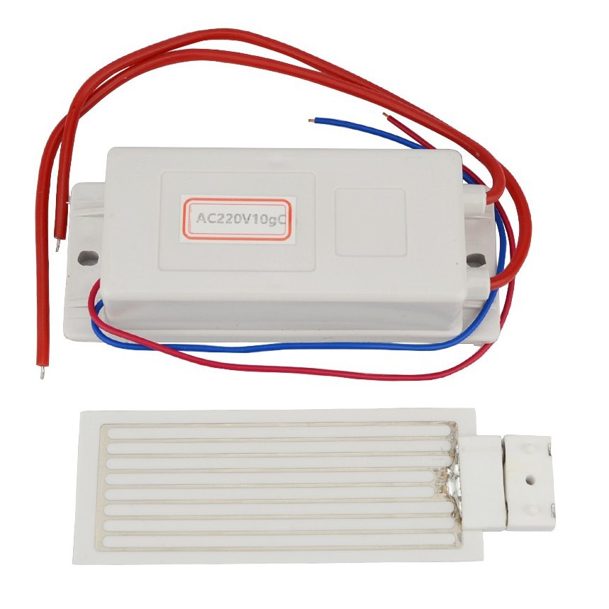 10克g/h臭氧发生器 臭氧电源+10g臭氧片 臭氧发生器配件