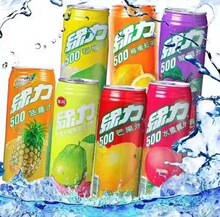 台湾进口 味丹绿力 果蔬汁饮料 490ml*24瓶/箱 6个口味 批发