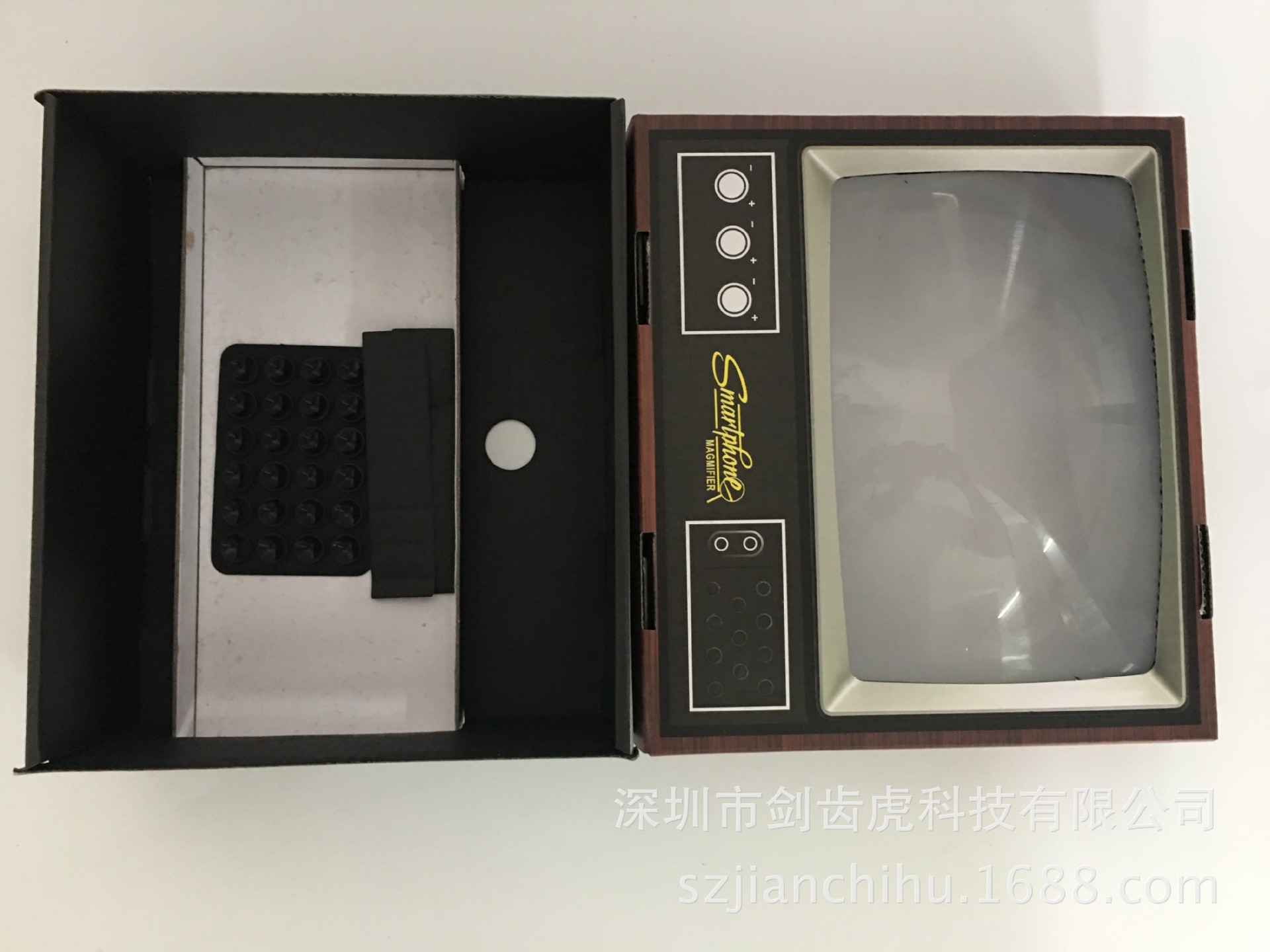 手机放大镜_手机屏幕放大器 复古小电视视频高