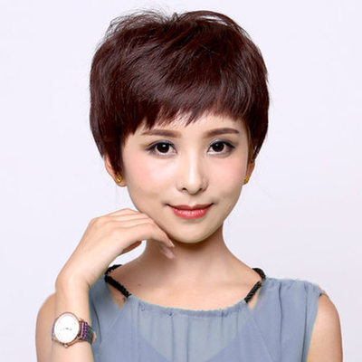 supply new pattern Wig Wig mono Wig Hand-woven Reality Wig factory Direct selling sdg002