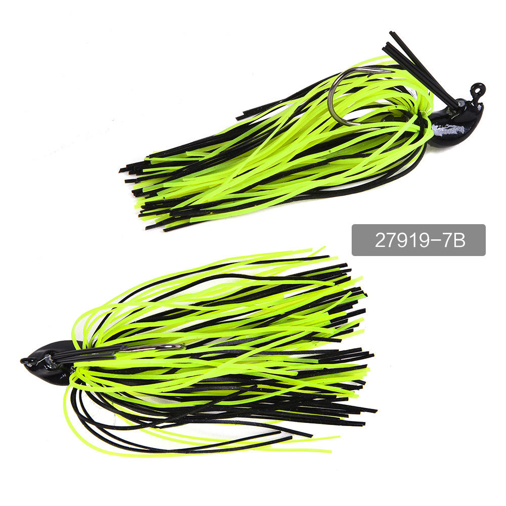 4 Colors Swim Jig Chatterbaits Fishing Lures Fresh Water Bass Swimbait Tackle Gear