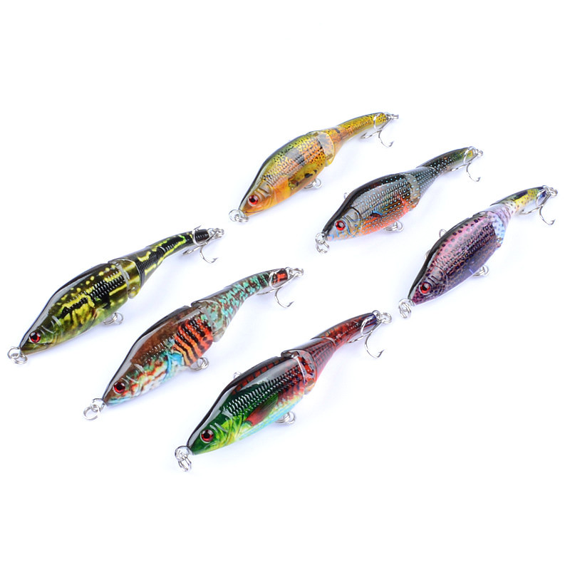 Hard plastic 3 segments swimbait