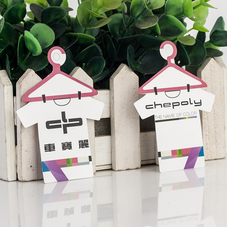 FSC异型吊牌制作 彩色儿童服装圣诞个性创意挂牌背卡婴幼服饰吊卡