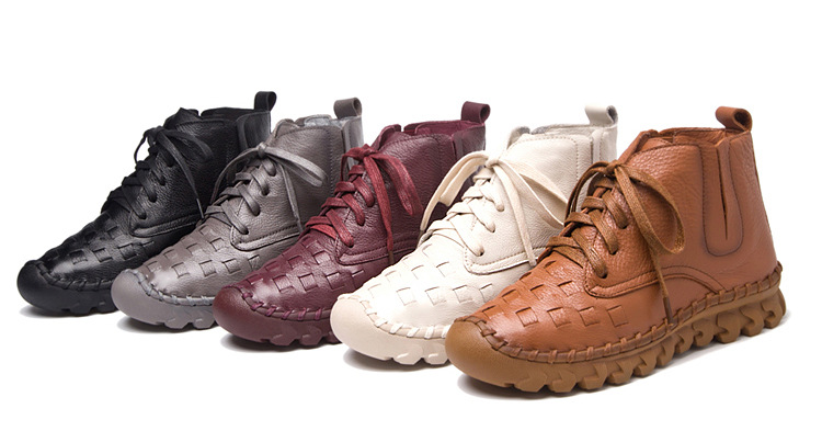 Bottes femme en En cuir - Ref 3354873 Image 50