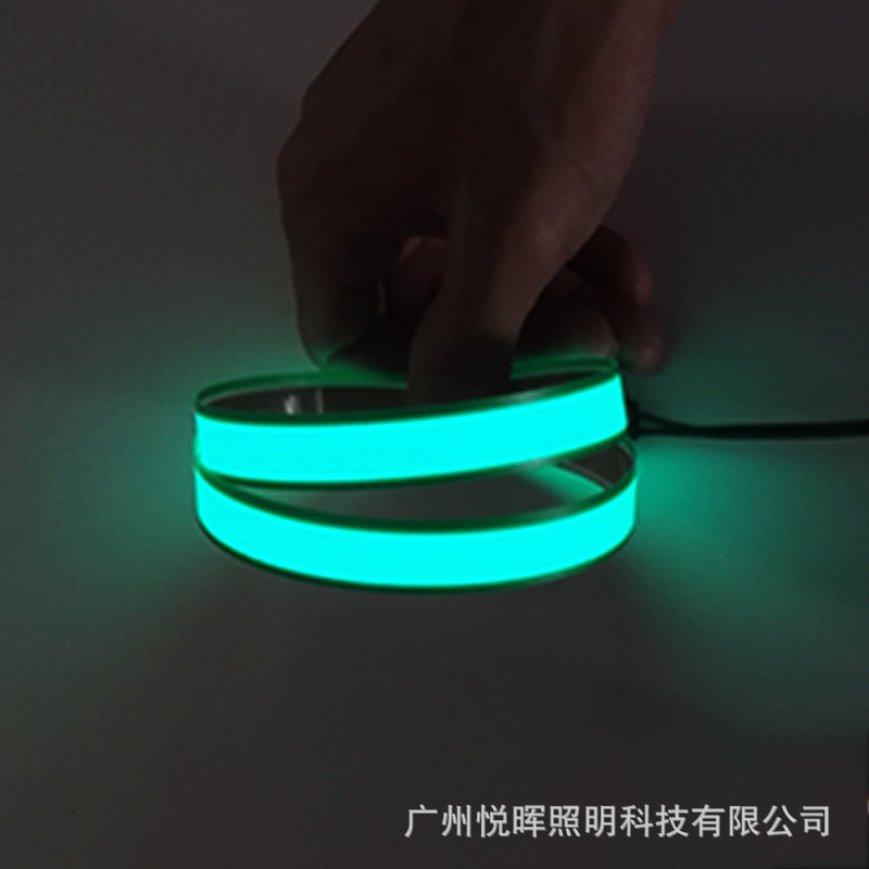 3V conductor EL tira de luz fría LED tira luminosa 60x1CM DIY tira luminosa decorativa ventas directas de la fábrica