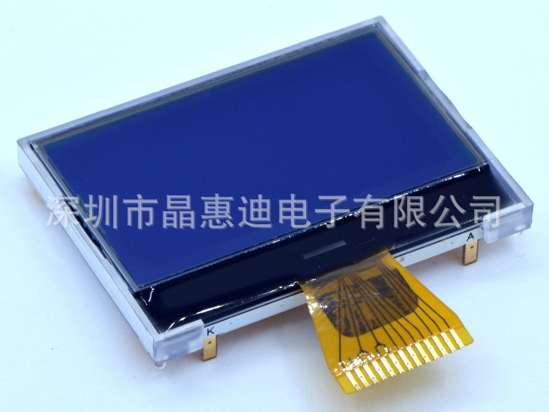 Һ����/ģ��/12864/spi/1.6��/ST7567/cog/JHD12864-G385BTW-B