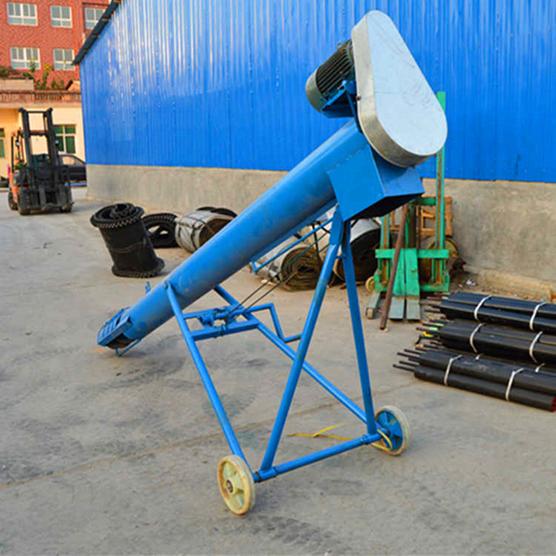 收粮食装车机 管式绞龙 散粮高处装车 219-6米 输送上料用 铁管