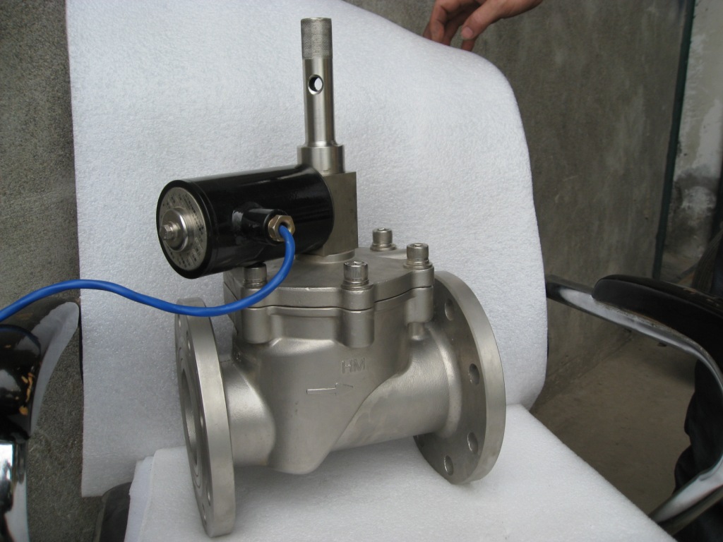 厂家供应优质高温电磁阀 高温高压电磁阀 环茂电磁阀