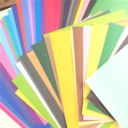 Wholesale new DIY colorful handmade paper for young children, paper crane origami materials, paper cutting, 15*15CM50 colors