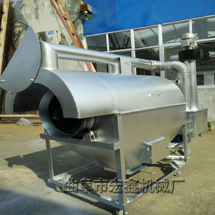 淮安各种规格炒货机 电加热不锈钢滚筒炒锅