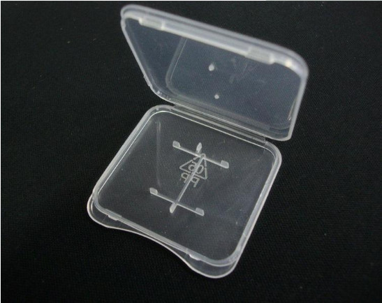 内存卡包装盒SD卡塑料盒透明简洁便携存储卡盒子TF卡小白盒批发