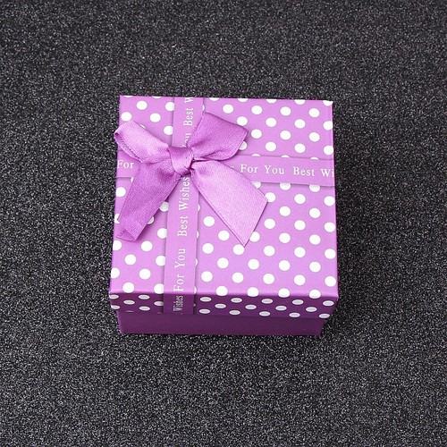 Gift watch red box with bow, exquisite bow watch box wholesale sales