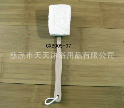 Loofah Wooden handle brush Bath towel Long handle Loofah Chopping Ask for help