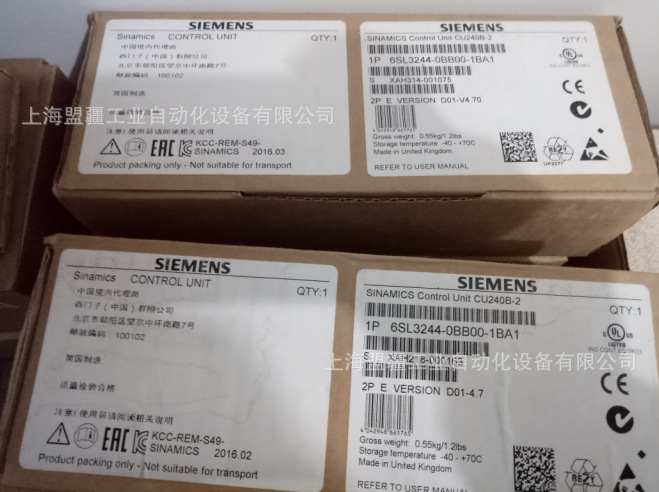 全新西门子6SL3244-0BB00-1BA1/6SL3244-OBBOO-1BA1