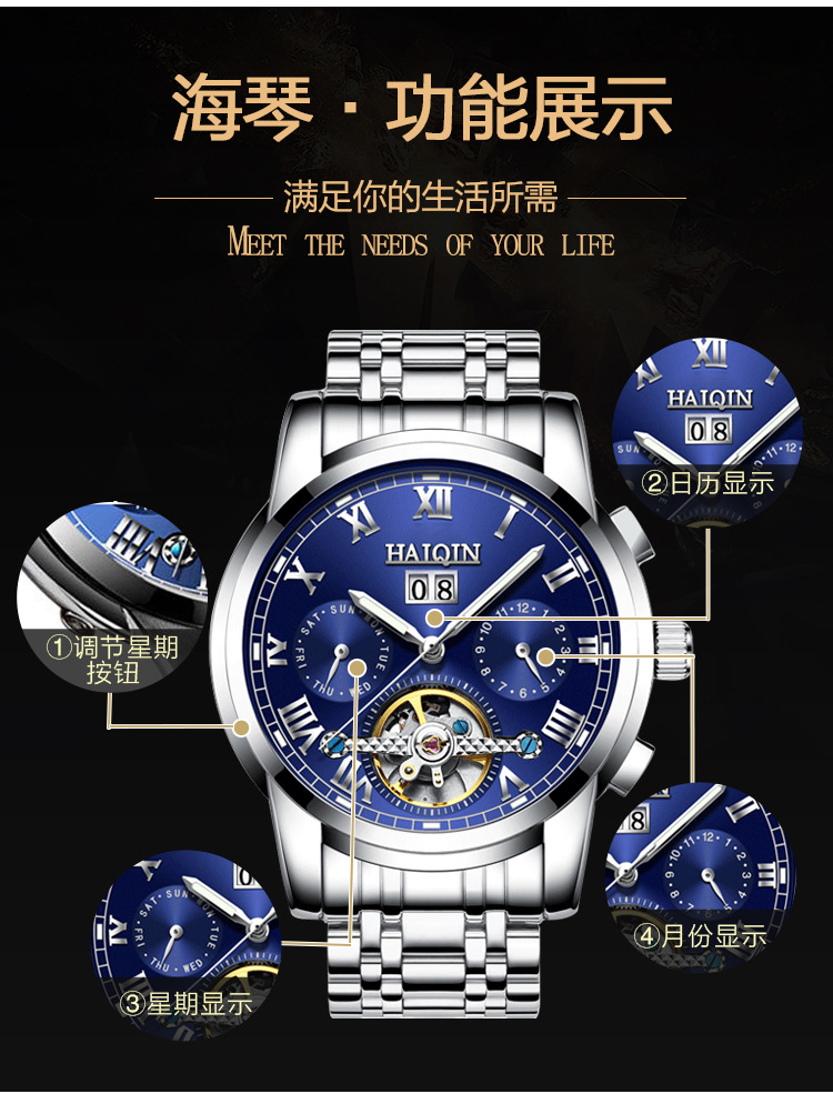 Montre homme HAIQIN  HAICHEN - Ref 3387522 Image 24