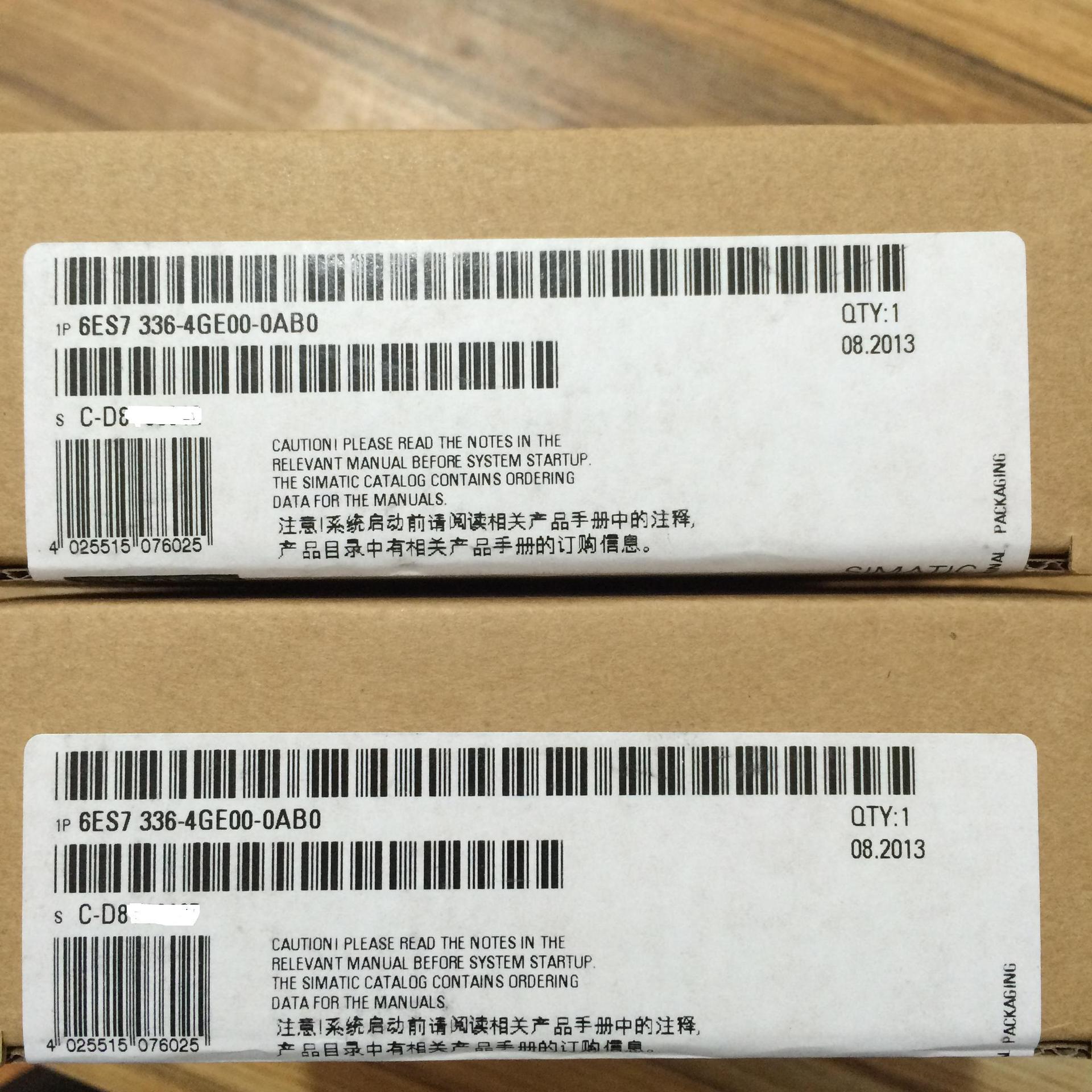 全新原装6ES7336-4GE00-0AB0西门子S7-300 SM336F模拟量输入模块