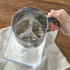 Baking tools sieve flour sieve stainless steel flour sieve screen stainless steel mesh sieve flour sifter