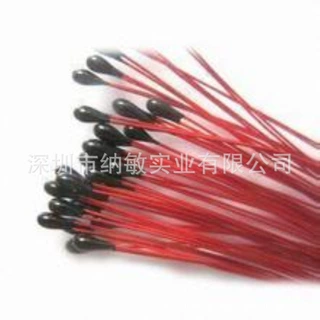 厂家专业生产MF52A测温型珠状负温度系数热敏电阻系列