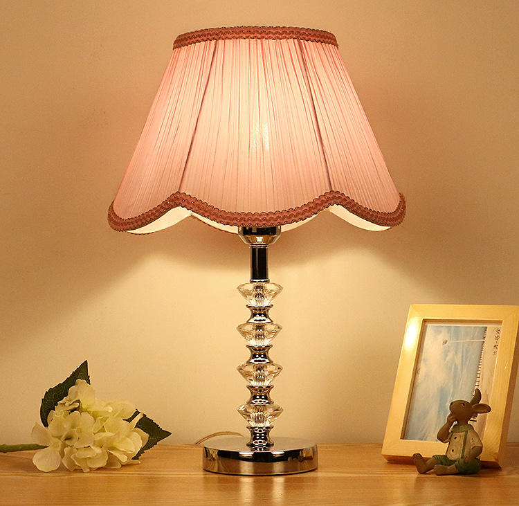 蒂孚尼灯饰 酒店客房水晶台灯家居卧室床头台灯 厂家加工来图定制|ms